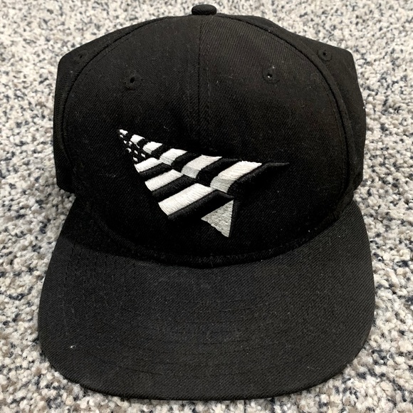Roc Nation 'Paper Planes' Hat Pin - Black & White Nickel Plated (Pin Only, 1 Inch) 1 thumbnail image